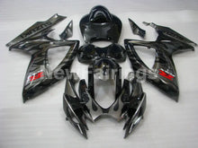 Charger l&#39;image dans la galerie, Black and Grey Flame - GSX-R600 06-07 Fairing Kit -