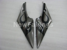 Charger l&#39;image dans la galerie, Black and Grey Flame - GSX-R600 06-07 Fairing Kit -