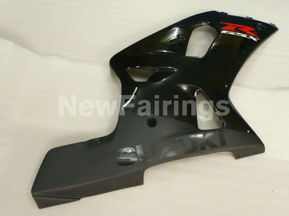 Black and Matte Black Factory Style - GSX-R600 01-03 Fairing