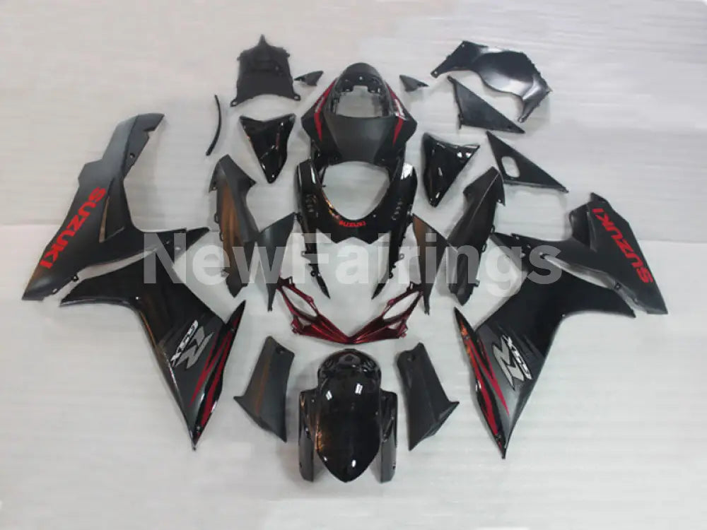 Black Matte Black Factory Style - GSX-R600 11-24 Fairing