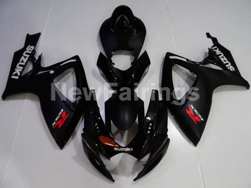 Black and Matte Factory Style - GSX-R750 06-07 Fairing Kit