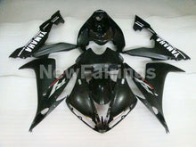 Load image into Gallery viewer, Black Matte Black white stickers Factory Style - YZF-R1