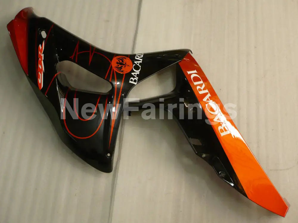 Black and Orange BACARDI - CBR1000RR 06-07 Fairing Kit -