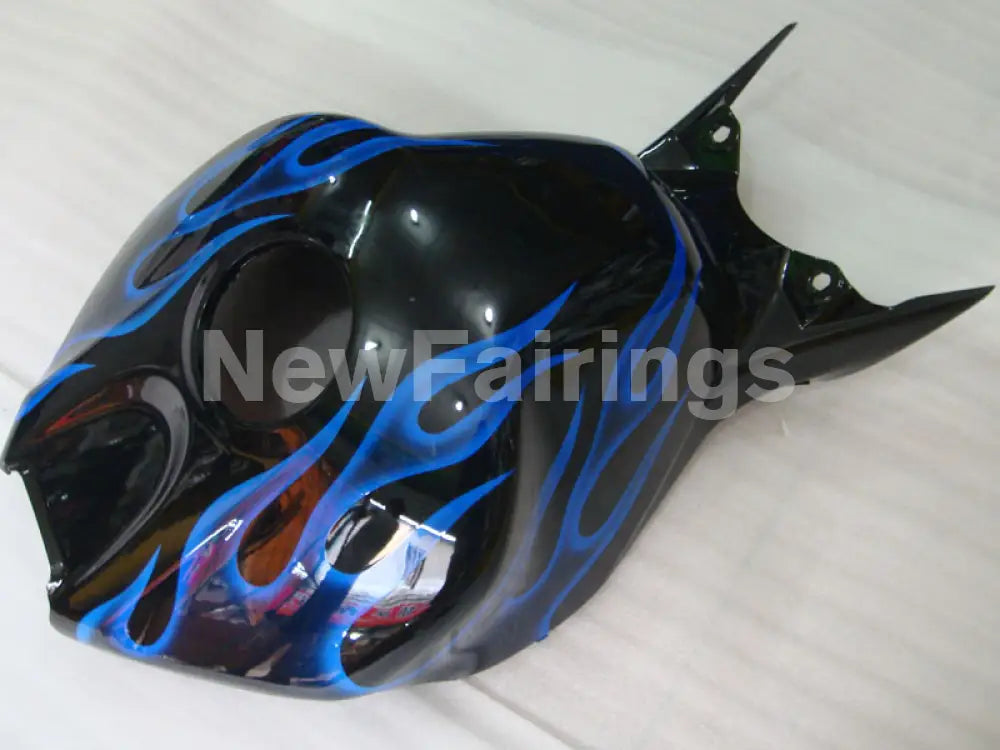 Black Orange and Blue Flame - CBR1000RR 06-07 Fairing Kit -