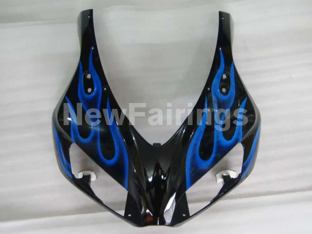 Black Orange and Blue Flame - CBR1000RR 06-07 Fairing Kit -