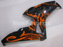 Charger l&#39;image dans la galerie, Black and Orange Factory Style - CBR1000RR 06-07 Fairing Kit