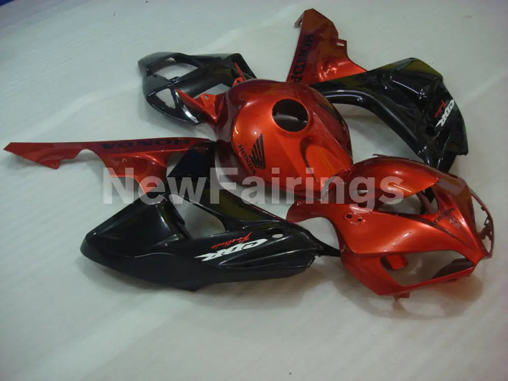 Black Orange Factory Style - CBR1000RR 06-07 Fairing Kit -