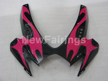 Charger l&#39;image dans la galerie, Black and Pink Flame - GSX-R600 06-07 Fairing Kit -