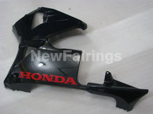 Charger l&#39;image dans la galerie, Black with red decals Factory Style - CBR600RR 03-04 Fairing