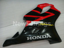 Charger l&#39;image dans la galerie, Black and Red Factory Style - CBR600 F4i 01-03 Fairing Kit -