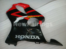 Charger l&#39;image dans la galerie, Black and Red Factory Style - CBR600 F4i 01-03 Fairing Kit -