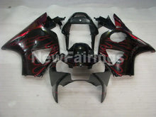 Load image into Gallery viewer, Black and Red Flame - CBR 954 RR 02-03 Fairing Kit -