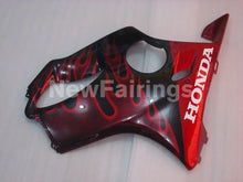 Charger l&#39;image dans la galerie, Black and Red Flame - CBR600 F4i 04-06 Fairing Kit -