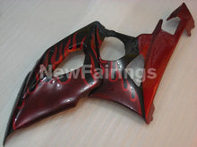 Charger l&#39;image dans la galerie, Black and Red Flame - GSX - R1000 05 - 06 Fairing Kit