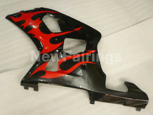 Load image into Gallery viewer, Black and Red Flame - GSX-R750 00-03 Fairing Kit Vehicles &amp;