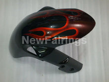 Charger l&#39;image dans la galerie, Black and Red Flame - GSX-R750 08-10 Fairing Kit Vehicles &amp;