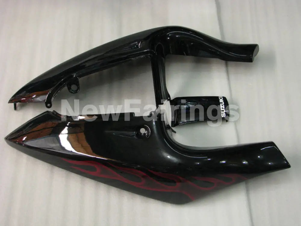 Black and Red Flame - GSX-R750 96-99 Fairing Kit - Vehicles