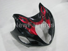 Charger l&#39;image dans la galerie, Black Red Flame - GSX1300R Hayabusa 99-07 Fairing Kit