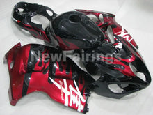 Charger l&#39;image dans la galerie, Black Red Flame - GSX1300R Hayabusa 99-07 Fairing Kit