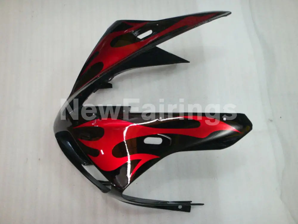 Black Red Flame - YZF-R1 02-03 Fairing Kit - Vehicles &