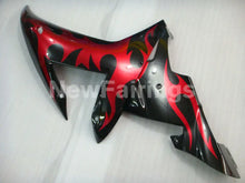 Load image into Gallery viewer, Black Red Flame - YZF-R1 02-03 Fairing Kit - Vehicles &amp;