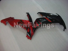 Charger l&#39;image dans la galerie, Black and Red Flame - YZF-R1 04-06 Fairing Kit - Vehicles &amp;