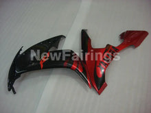 Charger l&#39;image dans la galerie, Black and Red Flame - YZF-R1 04-06 Fairing Kit - Vehicles &amp;