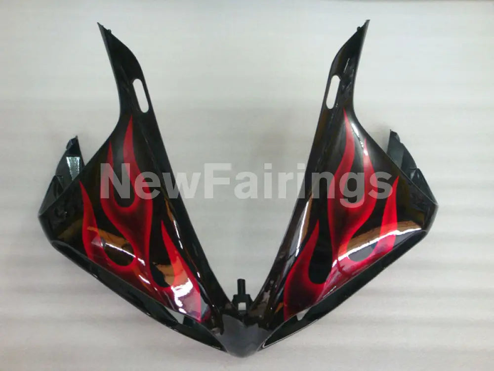 Black Red Flame - YZF-R1 09-11 Fairing Kit - Vehicles &