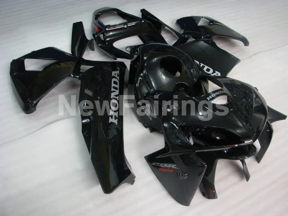 Black with Silver Decals Factory Style - CBR600RR 05-06