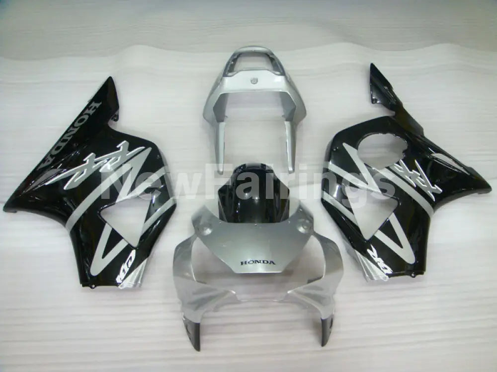 Black and Silver Factory Style - CBR 954 RR 02-03 Fairing