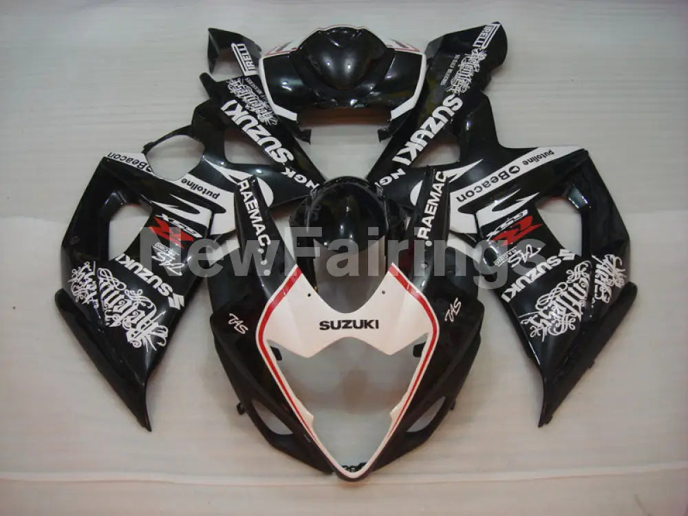 Black and White Beacon - GSX - R1000 05 - 06 Fairing Kit