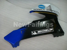 Load image into Gallery viewer, Black and White Blue Konica Minolta - CBR600RR 05-06 Fairing