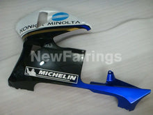 Load image into Gallery viewer, Black and White Blue Konica Minolta - CBR600RR 05-06 Fairing