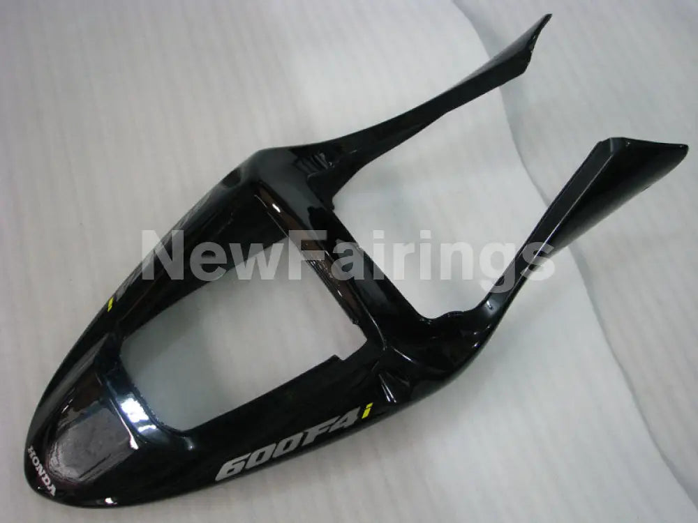 Black with White Decals Factory Style - CBR600 F4i 01-03