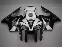 Load image into Gallery viewer, Black White Factory Style - CBR600RR 05-06 Fairing Kit -