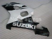 Load image into Gallery viewer, Black and White Factory Style - GSX-R600 04-05 Fairing Kit -