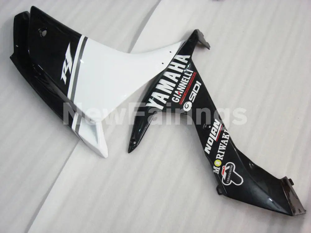 Black White Factory Style - YZF-R1 07-08 Fairing Kit