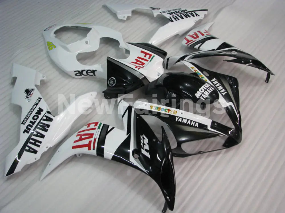 Black and White FIAT - YZF-R1 04-06 Fairing Kit - Vehicles