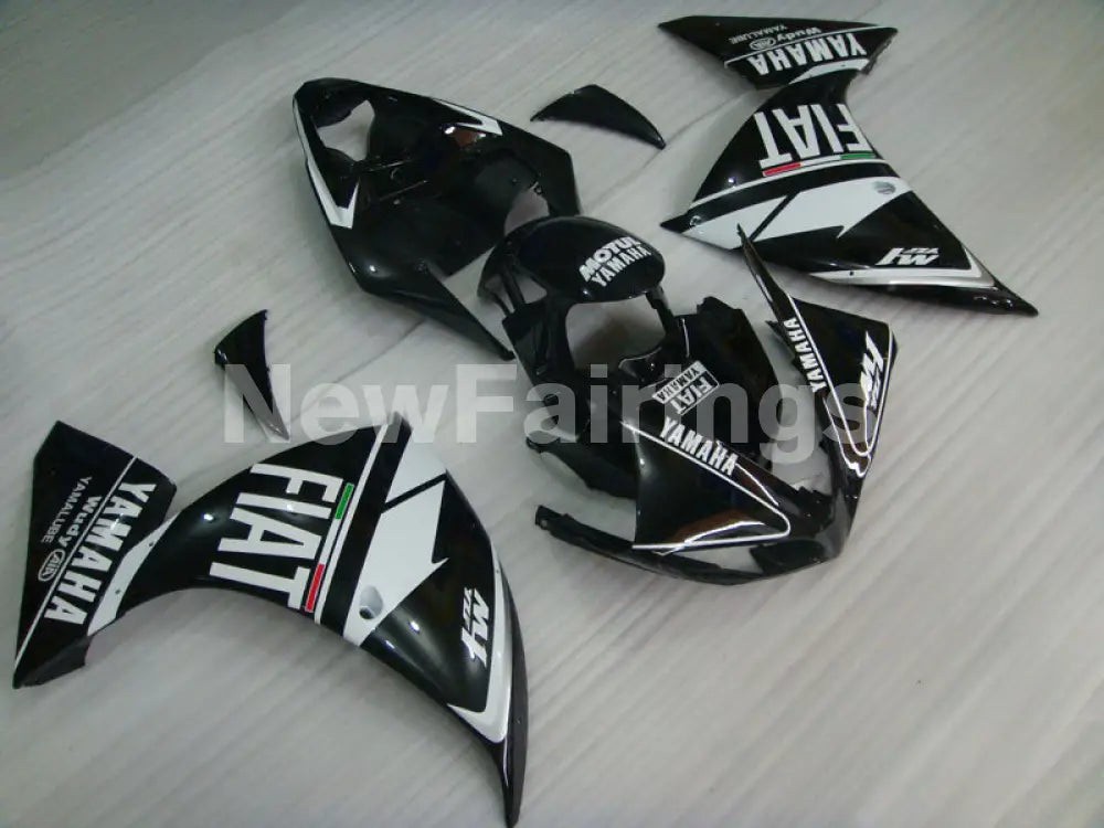 Black White FIAT - YZF-R1 12-14 Fairing Kit - Vehicles &