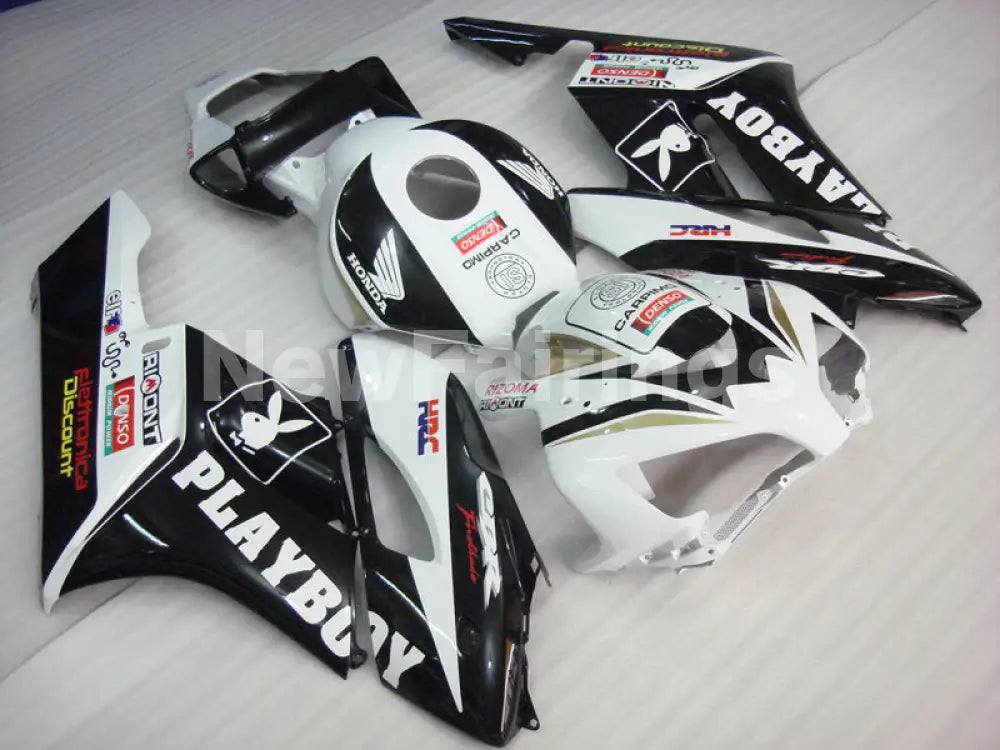 Black and White PlayBoy - CBR1000RR 04-05 Fairing Kit -