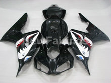 Charger l&#39;image dans la galerie, Black and White Shark - CBR1000RR 06-07 Fairing Kit -