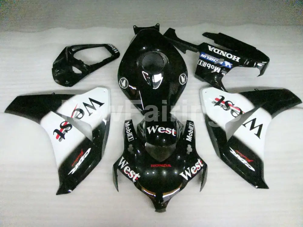 Black and White West - CBR1000RR 08-11 Fairing Kit -