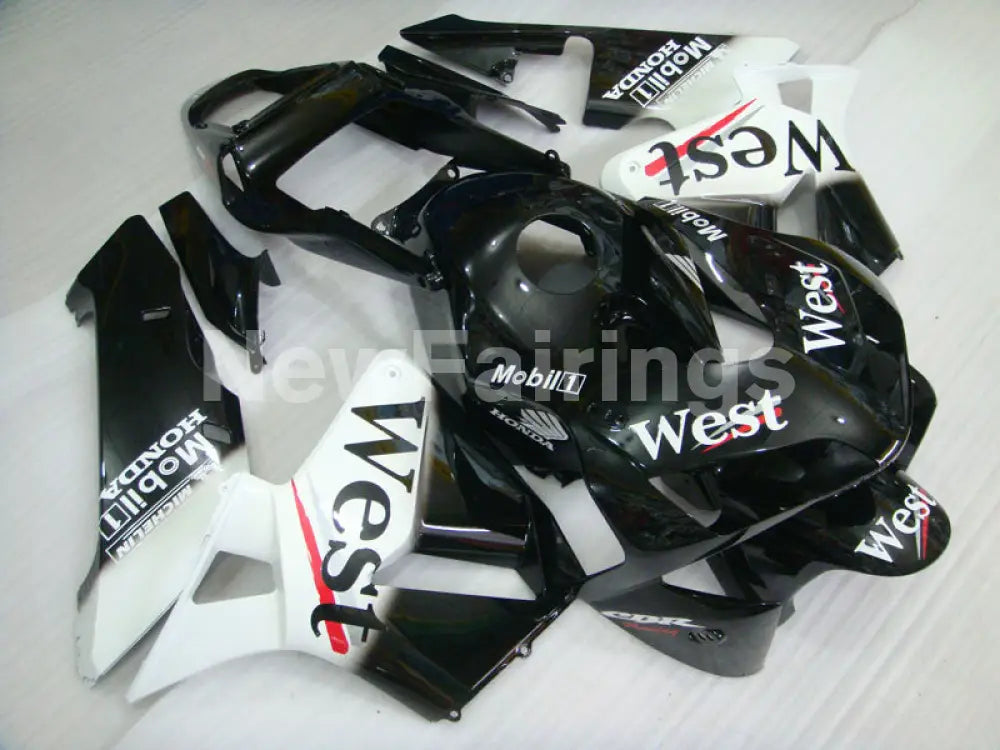 Black and White West - CBR600RR 03-04 Fairing Kit - Vehicles