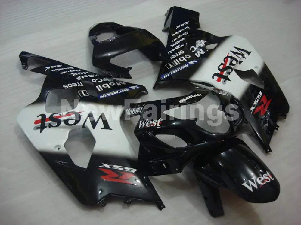 Black and White West - GSX-R750 04-05 Fairing Kit Vehicles