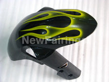 Charger l&#39;image dans la galerie, Black and Yellow Flame - GSX-R600 06-07 Fairing Kit -