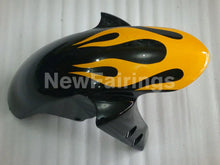 Charger l&#39;image dans la galerie, Black and Yellow Flame - YZF-R1 04-06 Fairing Kit