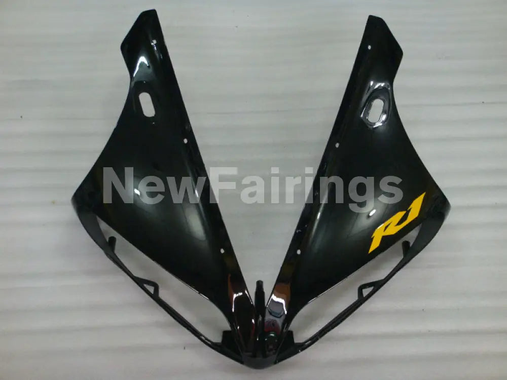 Black and Yellow Flame - YZF-R1 04-06 Fairing Kit