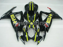 Charger l&#39;image dans la galerie, Black and Yellow Rizla - GSX-R750 06-07 Fairing Kit