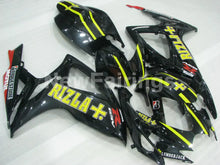 Charger l&#39;image dans la galerie, Black and Yellow Rizla - GSX-R750 06-07 Fairing Kit