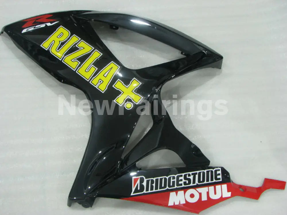 Black and Yellow Rizla - GSX-R750 06-07 Fairing Kit